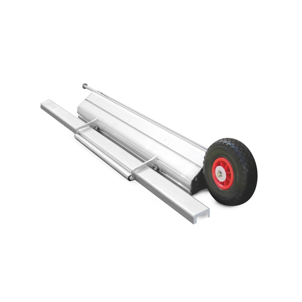 Kippsicherung fahrbar, für Profil H=40 x B 80 mm – Produktfoto