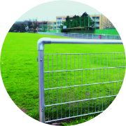 Set Barrierensystem Standard, Pfostenabstand 3,0 m - 20 lfm – Produktfoto