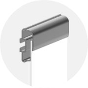 Aluminium-Verbundplatte 3 mm für Barrierensystem – Produktfoto