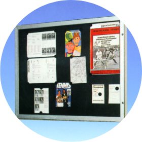 Zulage für Standfüße für Informationskasten – Produktfoto