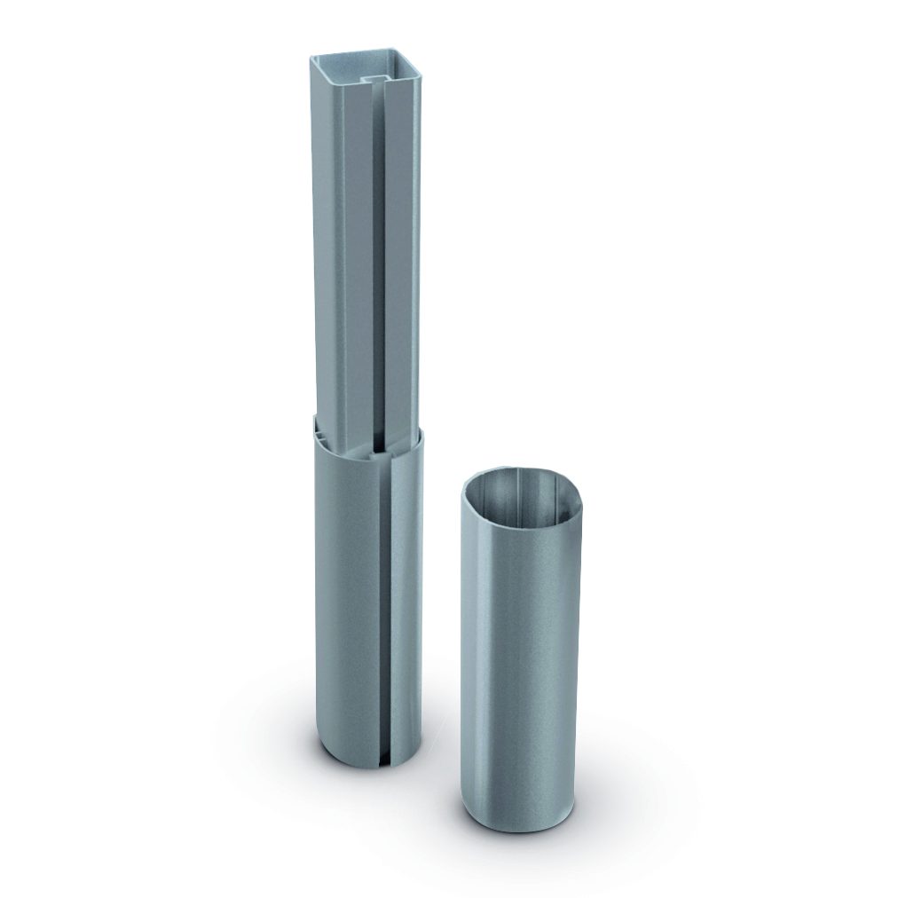 Adapter zur Pfostenverlängerung 350 mm – Produktfoto